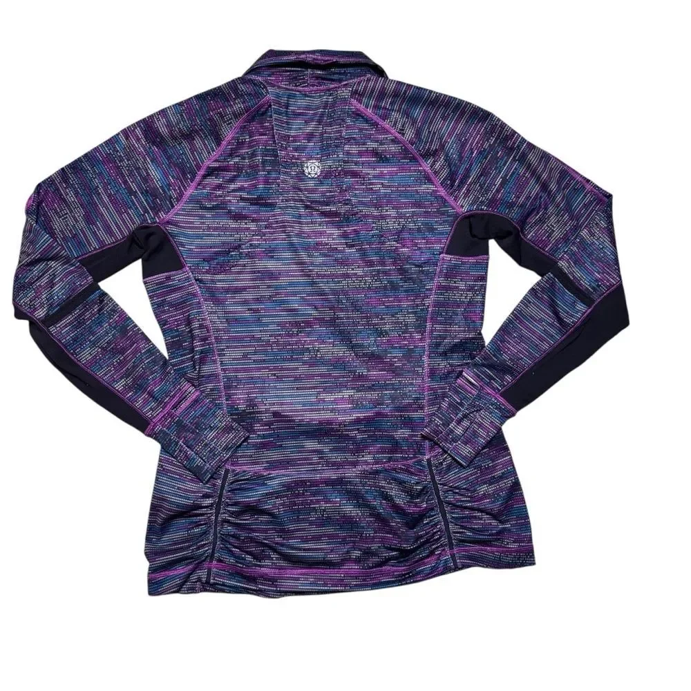 Lululemon Women's Race With Grace 1/2 Zip II 2016 SeaWheeze Size 10 (no tags)